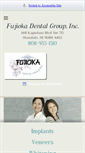 Mobile Screenshot of fujiokadentalgroup.com
